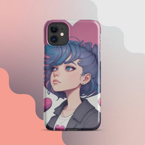 GIRL HEART Snap case for iPhone®
