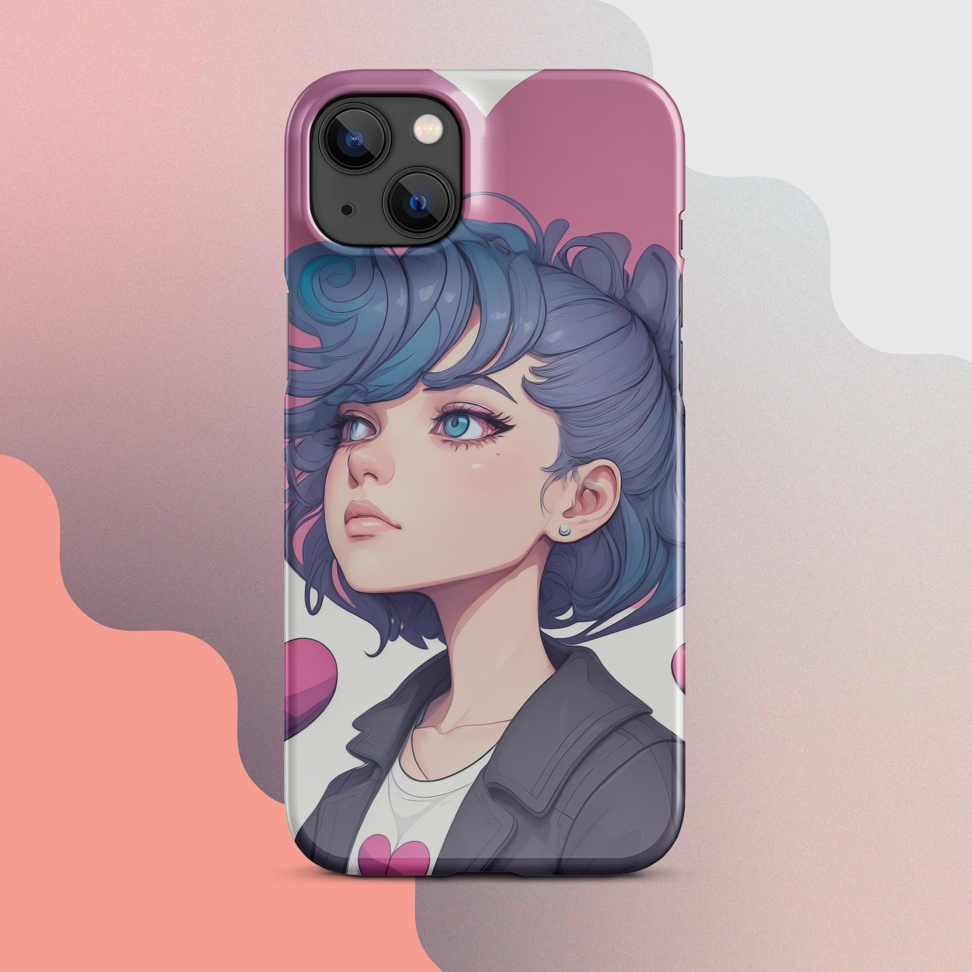 GIRL HEART Snap case for iPhone®