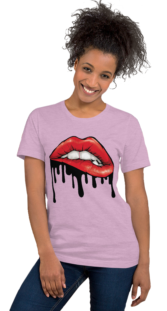 BITTING LIP DRIP
