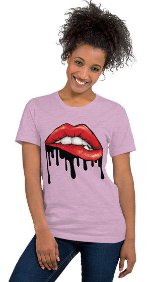 BITTING LIP DRIP
