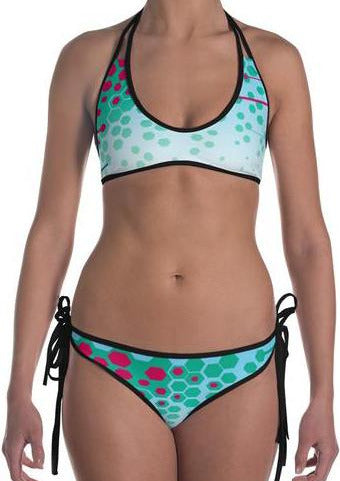 HONEY COMB Reversible Bikini