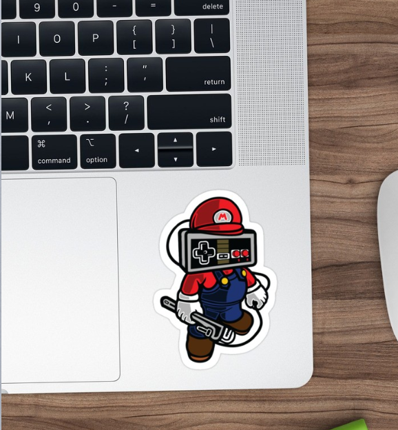 PLAYER ONE STICKER