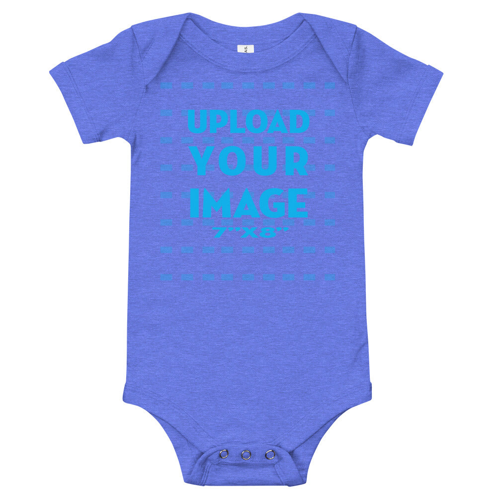 CUSTOM Baby short sleeve one piece