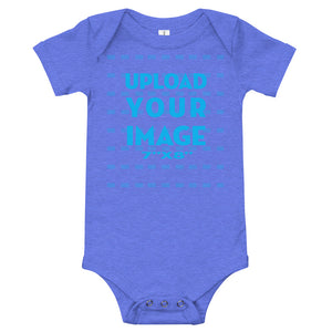 CUSTOM Baby short sleeve one piece