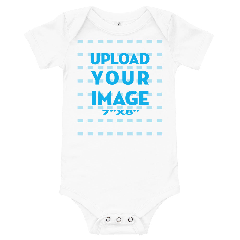 CUSTOM Baby short sleeve one piece