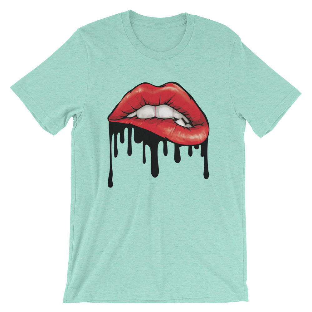 BITTING LIP DRIP
