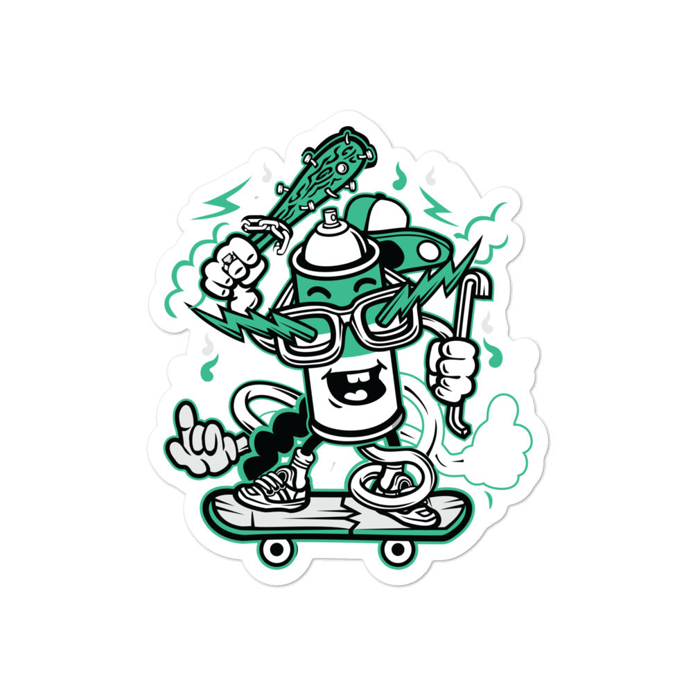 VANDALISM sticker