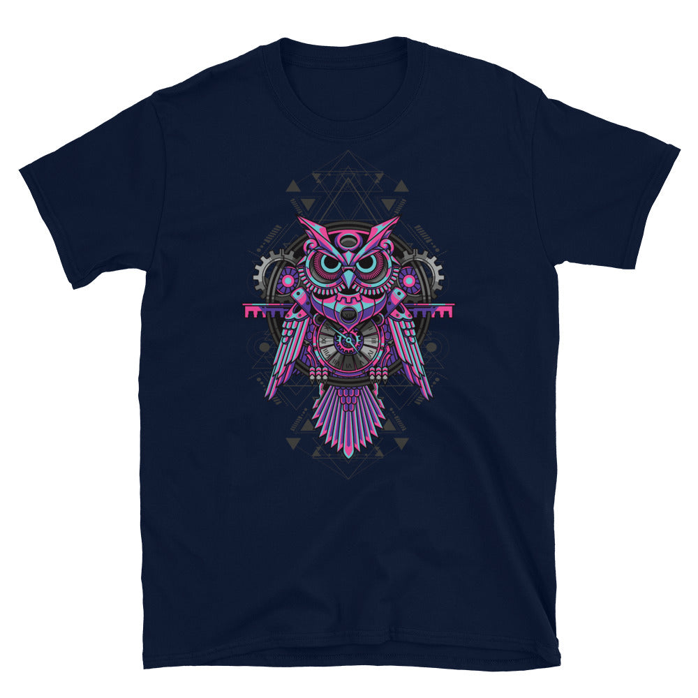 STEAMPUNK OWL PINK