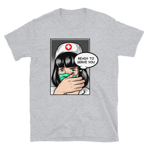 NURSE COMIC  READY TO SERVE