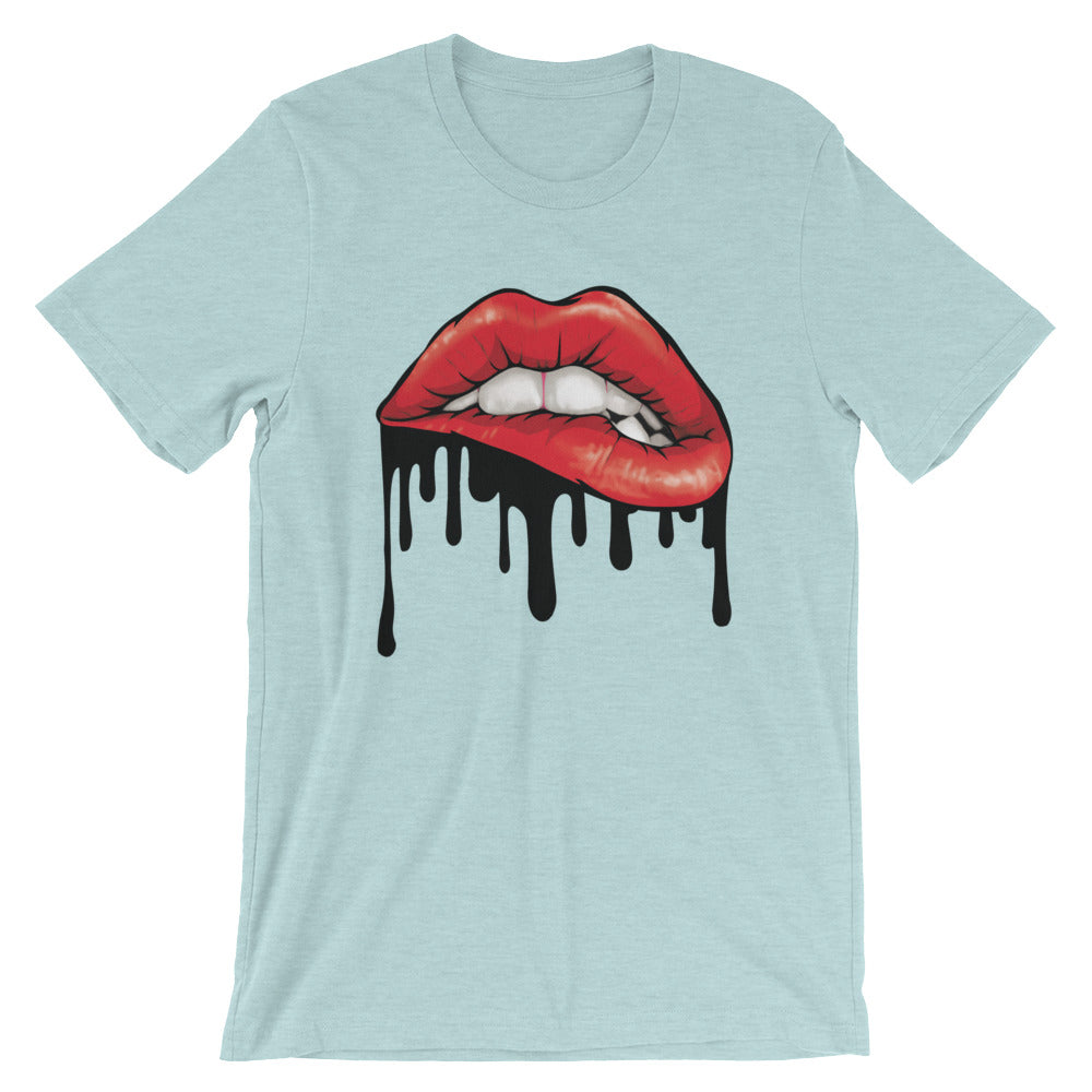 BITTING LIP DRIP