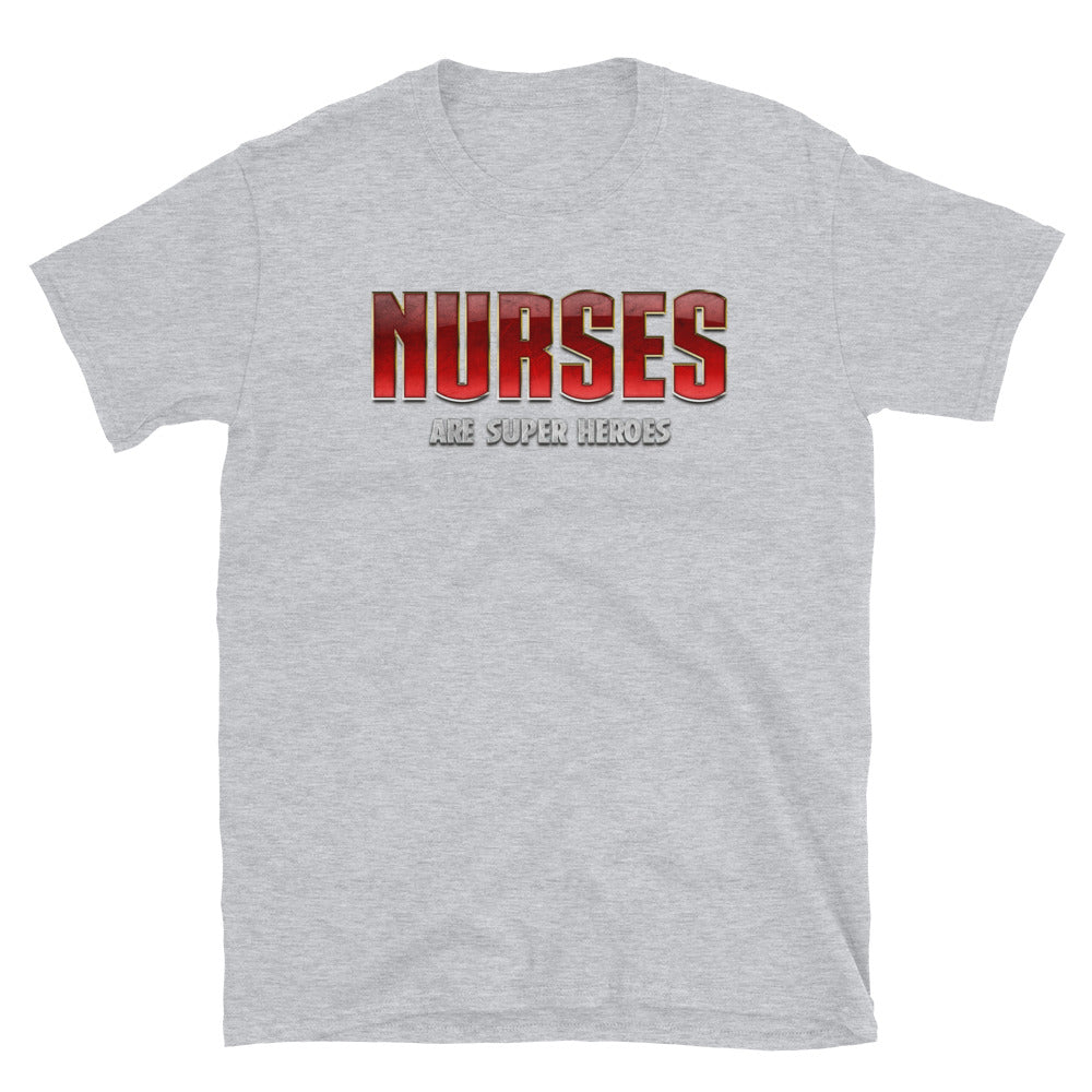 NURSES ARE SUPER HERO RED BLOCK