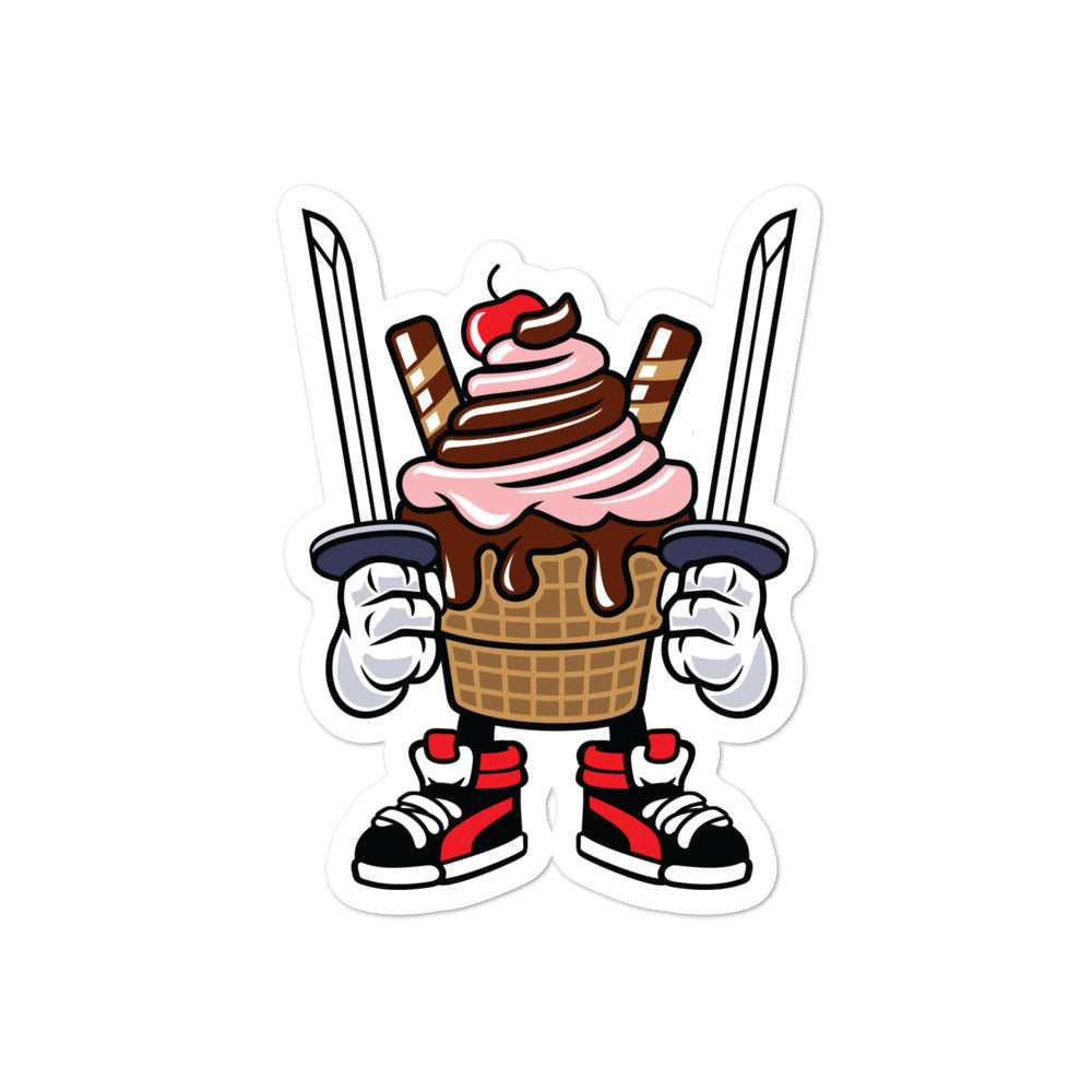 ICE CREAM NINJA sticker