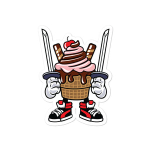 ICE CREAM NINJA sticker