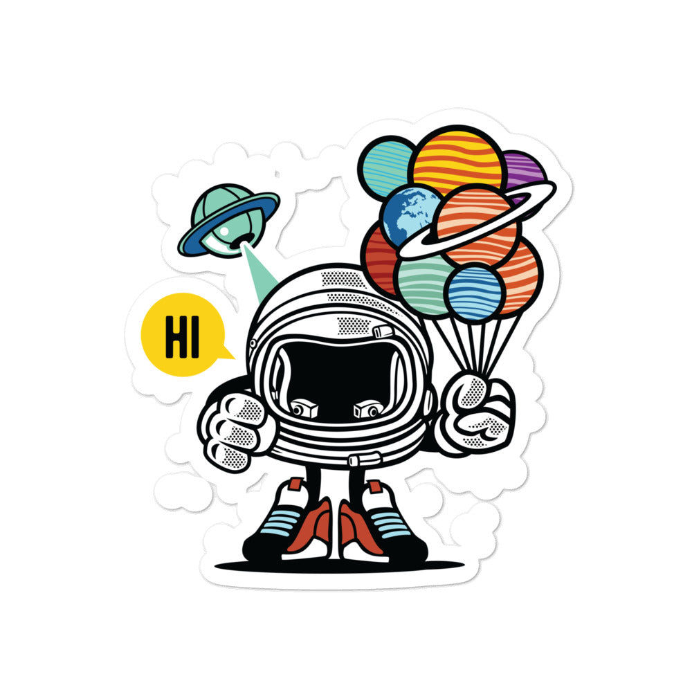 Gift From Outer Space sticker