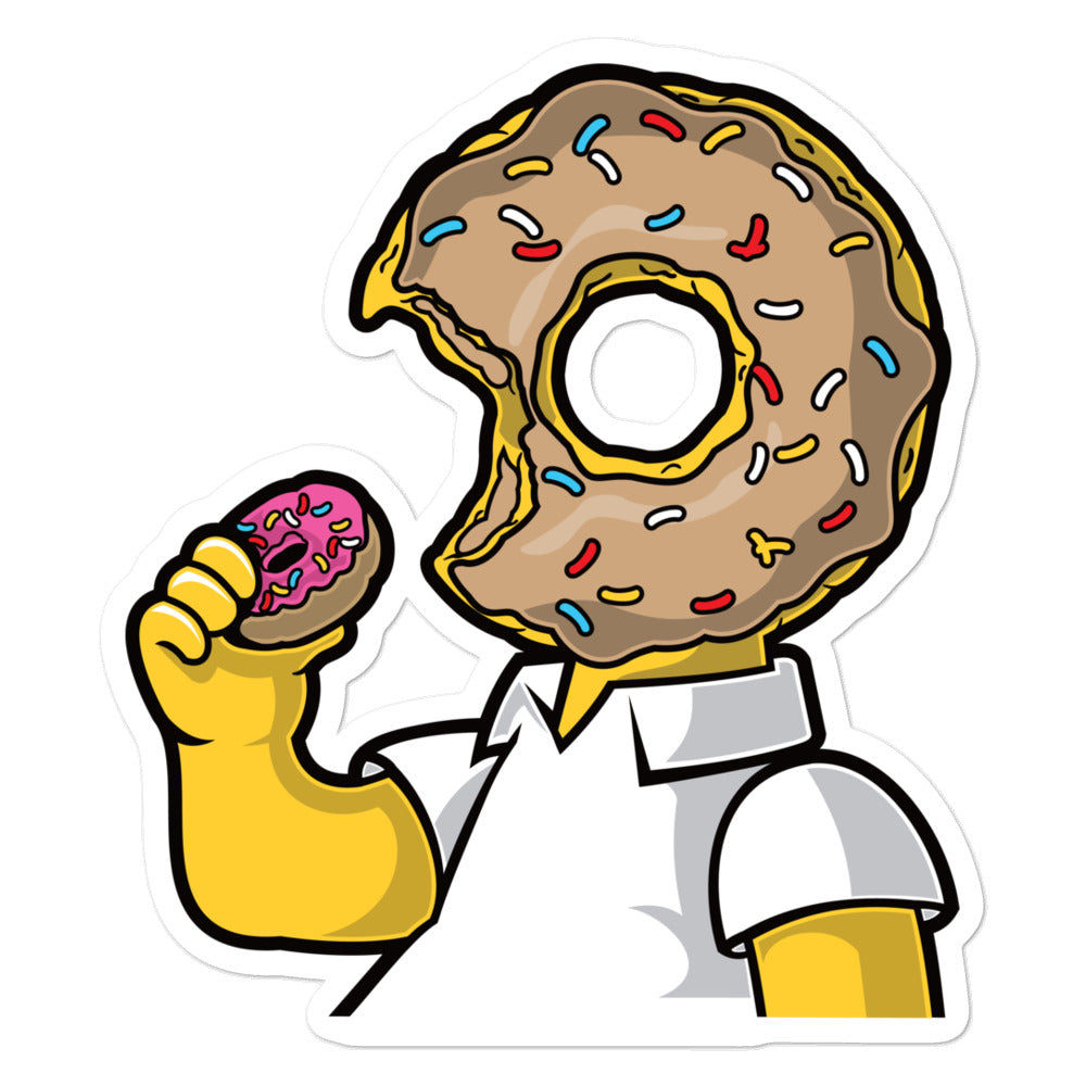 I LIKE DONUT sticker