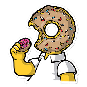 I LIKE DONUT sticker
