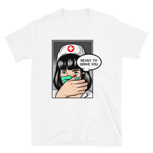 NURSE COMIC  READY TO SERVE