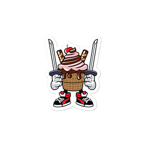 ICE CREAM NINJA sticker