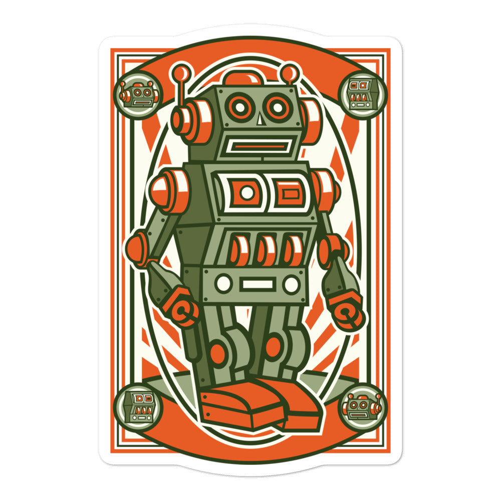 VINTAGE ROBOT sticker