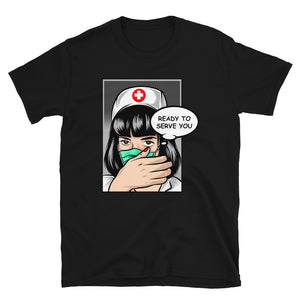 NURSE COMIC  READY TO SERVE