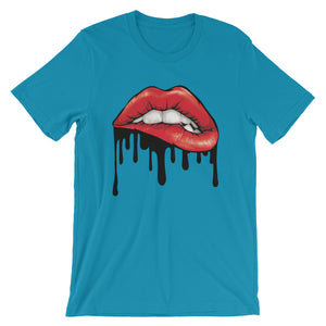 BITTING LIP DRIP
