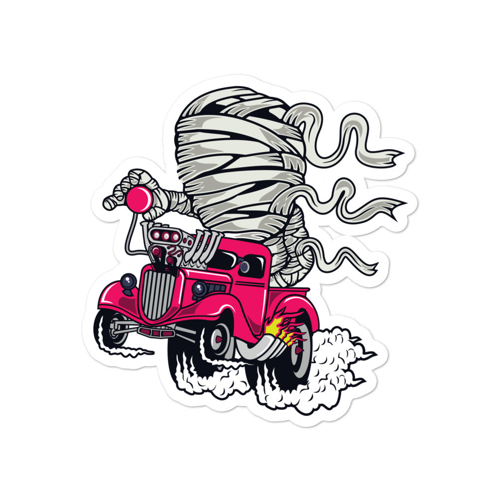 MUMMY RACE sticker