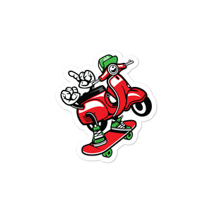 SCOOTER SKATER sticker