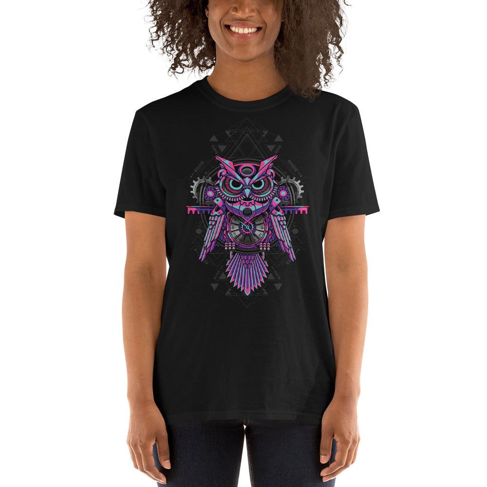 STEAMPUNK OWL PINK