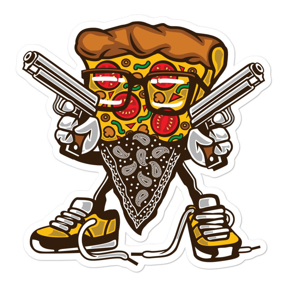 PIZZA GANSTER sticker