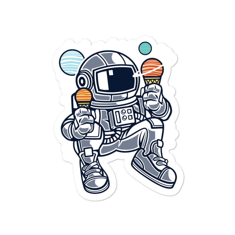 Astronaut Ice Cream STICKER