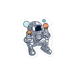 Astronaut Ice Cream STICKER