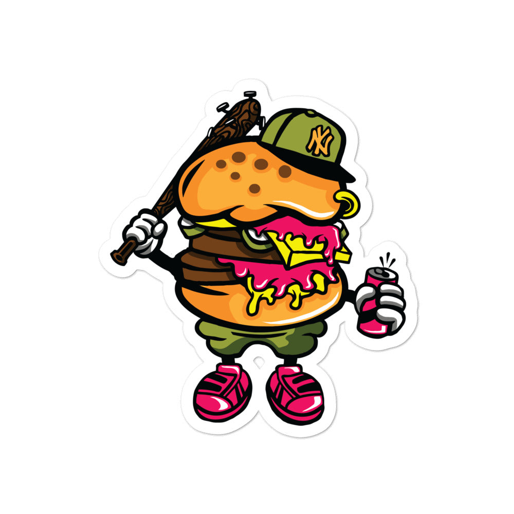 Burger Bastard sticker
