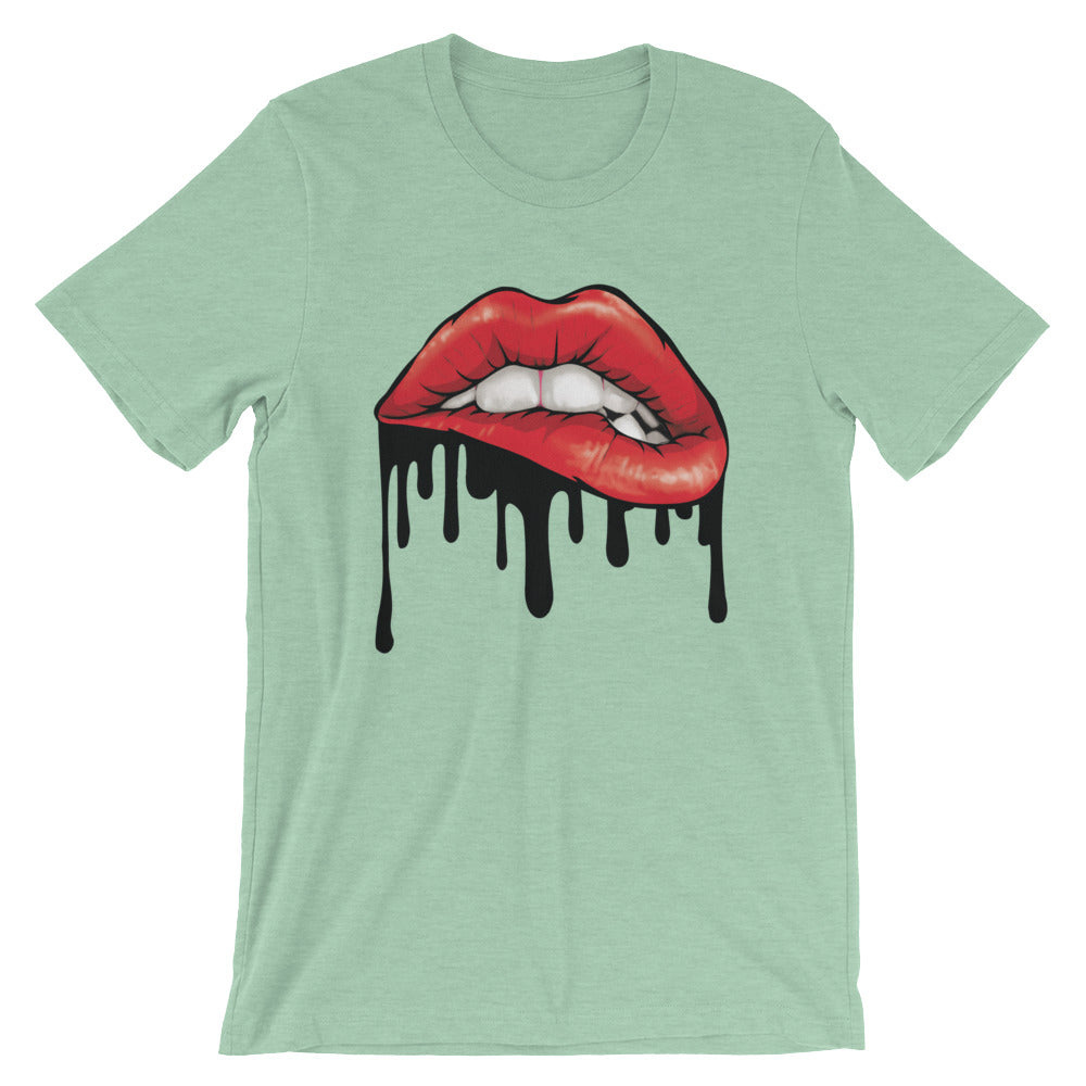 BITTING LIP DRIP