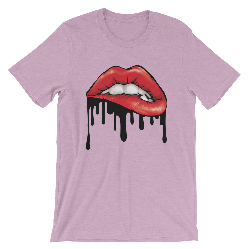 BITTING LIP DRIP