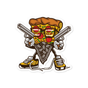 PIZZA GANSTER sticker