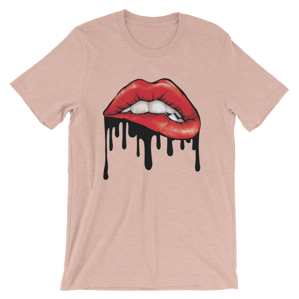 BITTING LIP DRIP