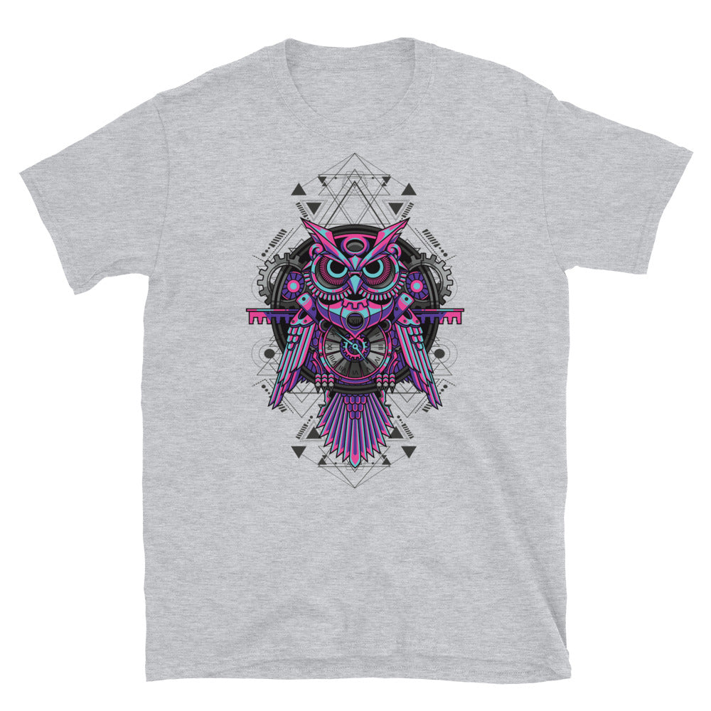 STEAMPUNK OWL PINK
