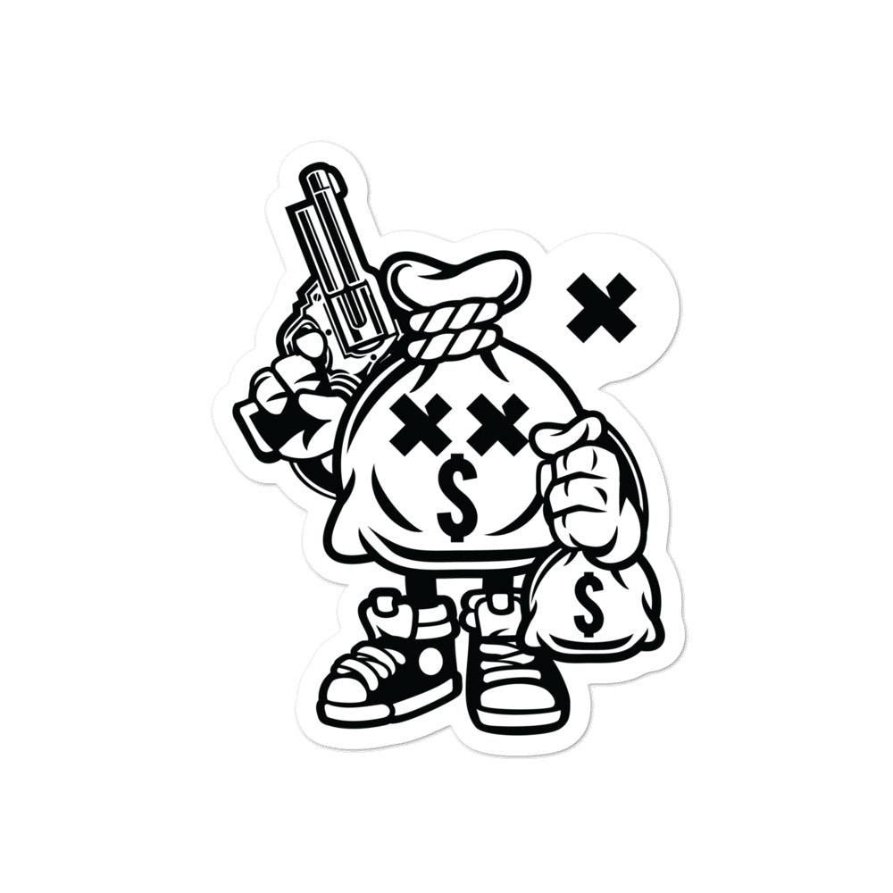 MONEY TAKERS sticker