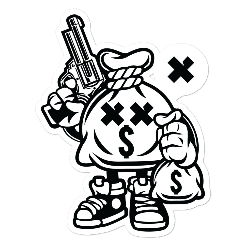 MONEY TAKERS sticker