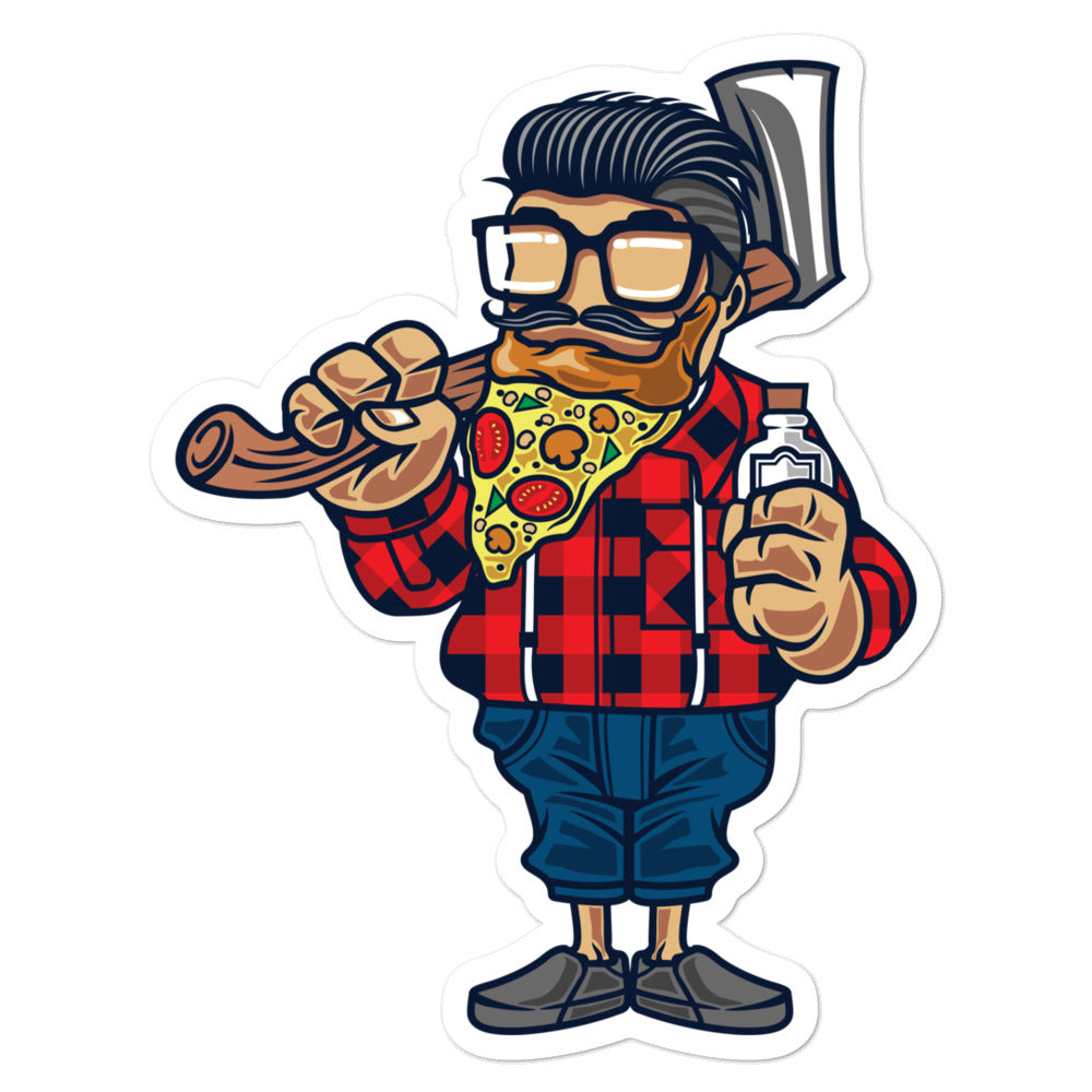 PIZZA BEARD sticker