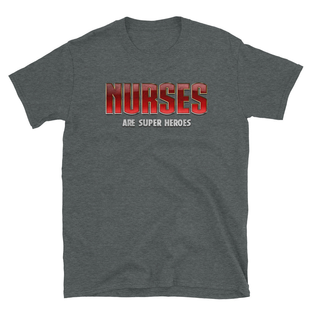 NURSES ARE SUPER HERO RED BLOCK