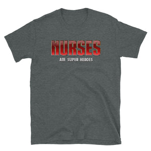 NURSES ARE SUPER HERO RED BLOCK