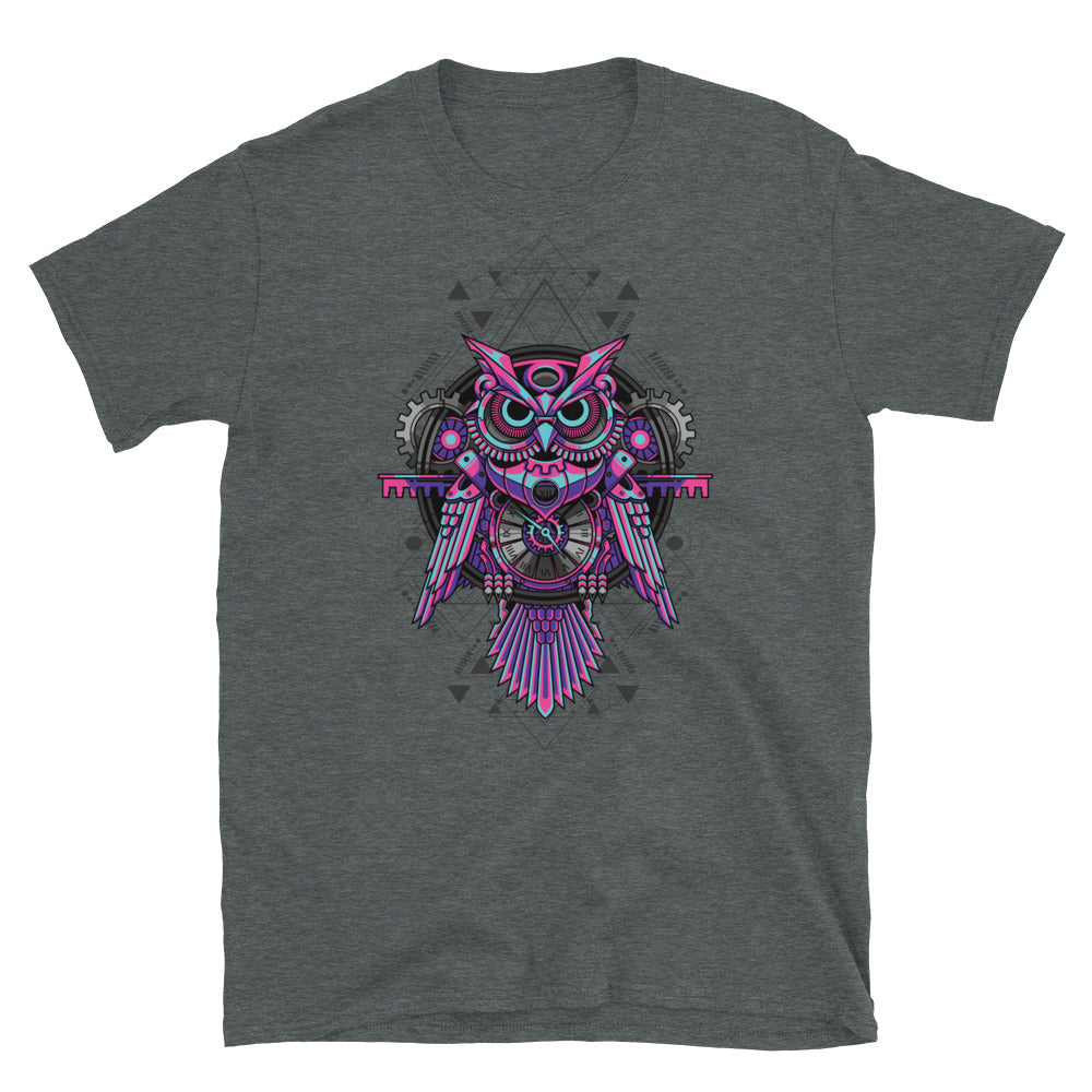 STEAMPUNK OWL PINK