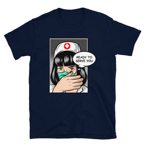 NURSE COMIC  READY TO SERVE