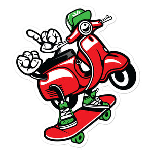 SCOOTER SKATER sticker