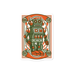 VINTAGE ROBOT sticker