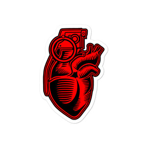 GRENADE HEART sticker
