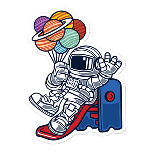 SPACE SLIDER sticker