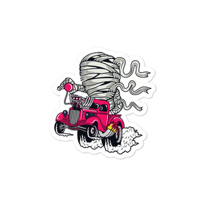 MUMMY RACE sticker