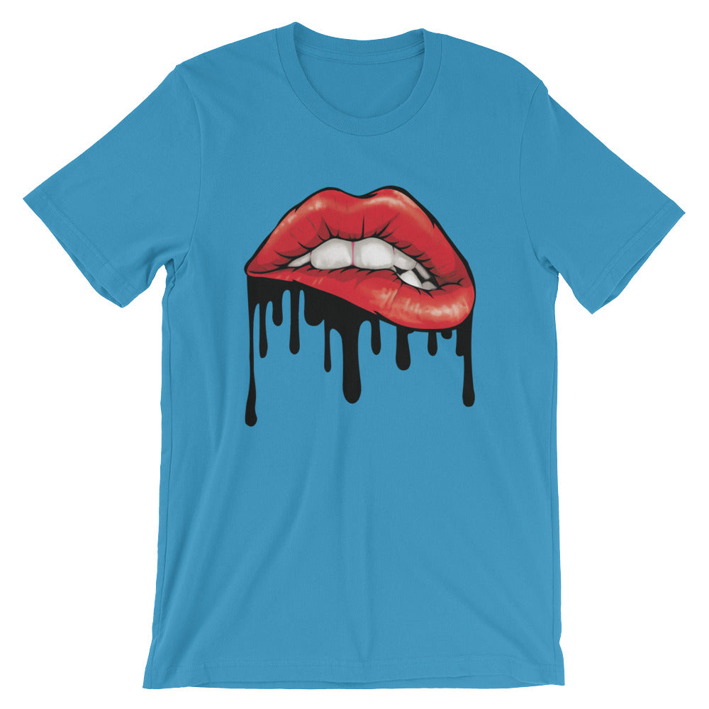 BITTING LIP DRIP